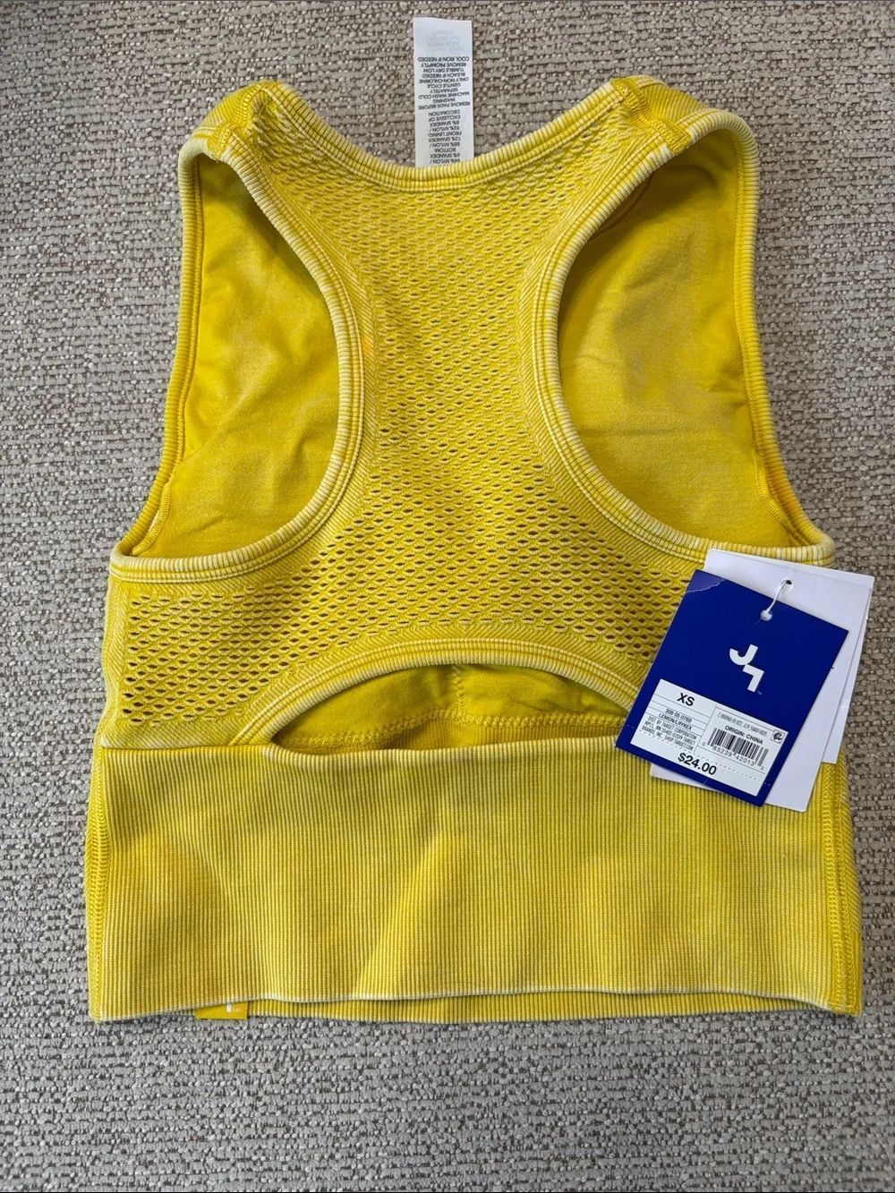 NWT JoyLab Black & Yellow Performance Four Piece Set Size XS - Picture 8 of 16